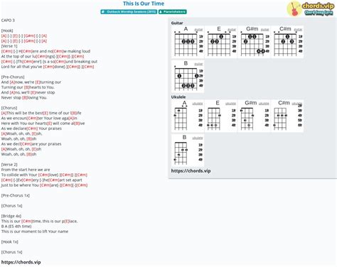 Chord: This Is Our Time - tab, song lyric, sheet, guitar, ukulele | chords.vip