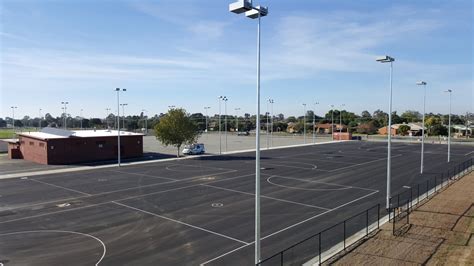 New netball courts completed - Greater Shepparton City Council