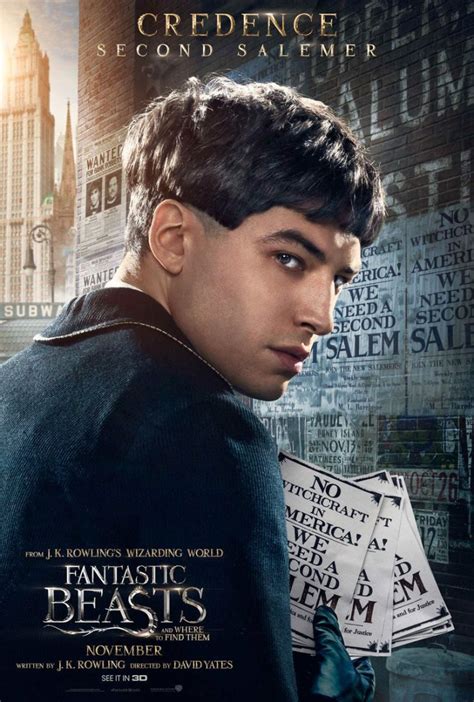 Character Portrait ~ Credence Barebone - Fantastic Beasts and Where to ...