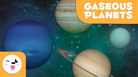 Gaseous planets | The Solar System for kids - YouTube