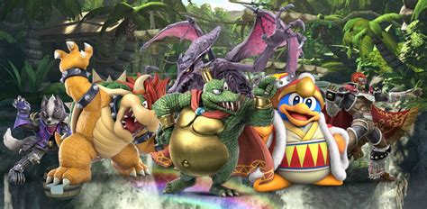 All-Star Nintendo Villains Wallpaper by VG805SMASHBROS on DeviantArt