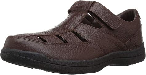 Amazon.com | Propet Men's Bayport Fisherman Sandals Brown 10 E (XX-Wide ...