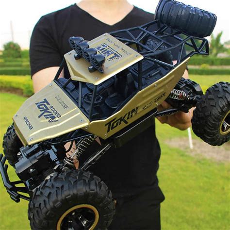 Large Remote Control Truck 4WD Waterproof Remote Control Car 2.4G 2 ...