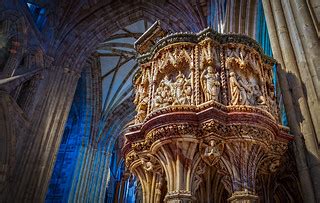 Marble pulpit, Worcester cathedral | Marble pulpit, Worceste… | Flickr