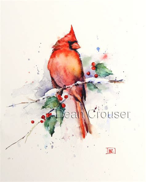 WINTER CARDINAL - The Art of Dean Crouser