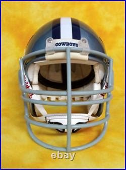 Dallas Cowboys throwback super custom fullsize football helmet Schutt ...