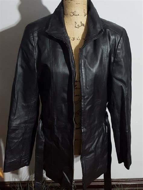 Women's Croft & Barrow Leather Jacket