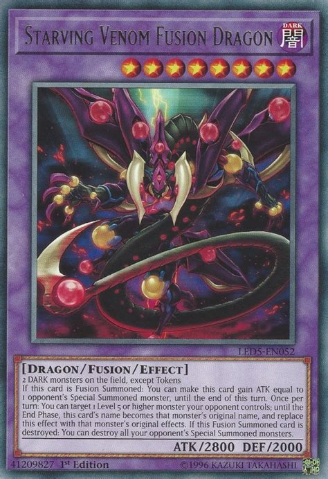 Starving Venom Fusion Dragon - Yugipedia - Yu-Gi-Oh! wiki