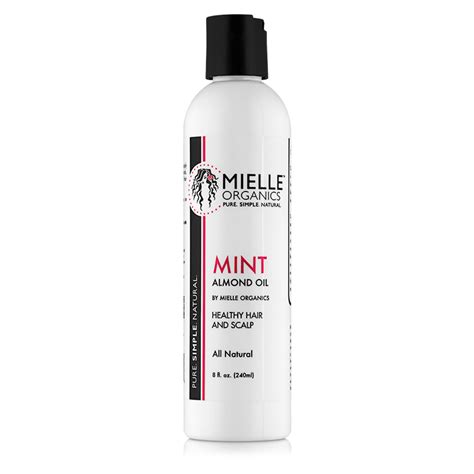 Mielle Organics Mint Almond Oil (8 oz.) - NaturallyCurly