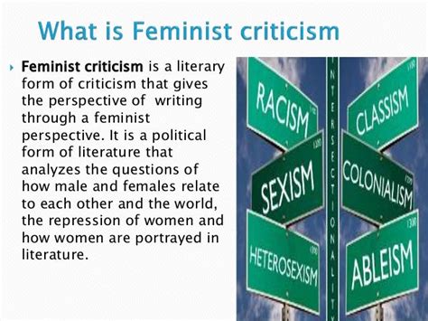 Feminist criticism