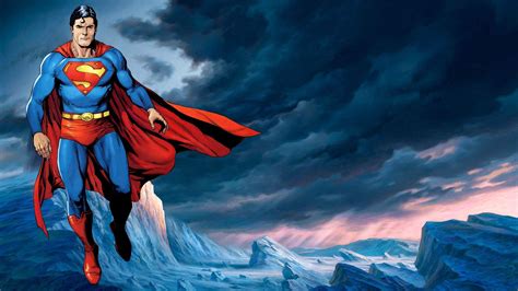 Superman Cartoon Wallpapers - Wallpaper Cave