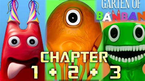 GARTEN OF BANBAN CHAPTER 1 + 2 + 3 | Full Game Walkthrough | No ...