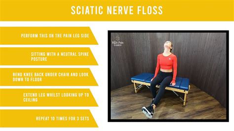 Sciatic Nerve Floss - YouTube