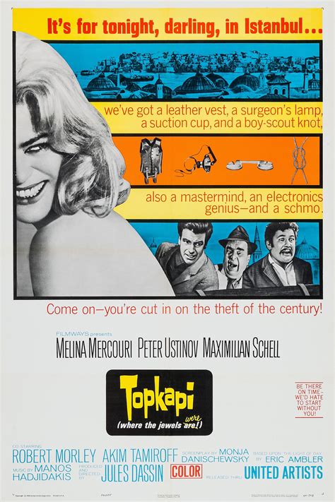 Topkapi (1964) - Posters — The Movie Database (TMDB)