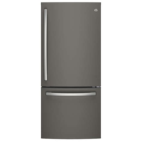 GE Appliances 20.9 Cu. Ft. Bottom Freezer Refrigerator | Nebraska ...