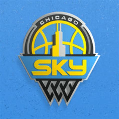 Download High Quality wnba logo chicago sky Transparent PNG Images ...