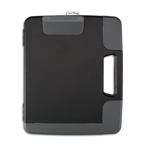 Plastic Storage Clipboard, Letter Size, Black (28541) | Quill.com