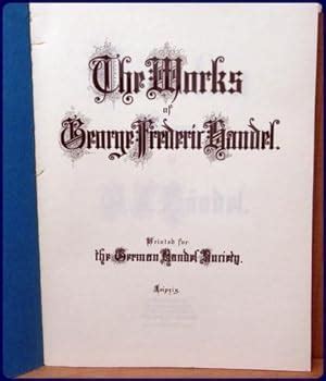 RINALDO. OPERA by Handel, George Frederic:: Very Good soft cover (1965 ...