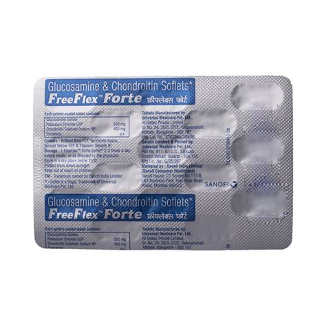 FreeFlex Forte Nutritional Supplement Tablet, 15 tab/strip, Price from ...