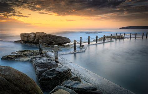 Maroubra Beach #11 by Dennis Lin / 500px | Sunrise, Beach, Sunrise sunset