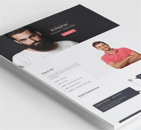 Free Personal Portfolio Website Template - - Fribly