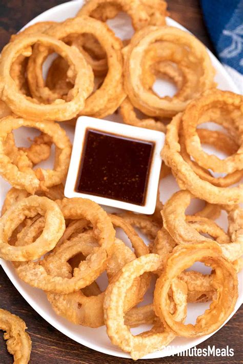 Beer Battered Onion Rings - 30 minutes meals