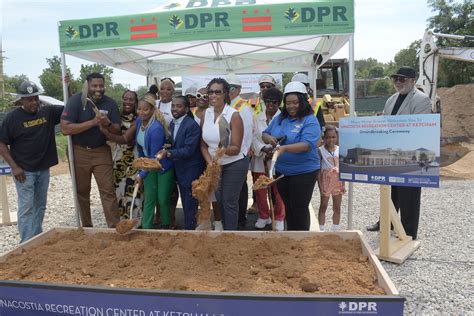 Local Leaders Break Ground on New Recreation Center - The Washington ...