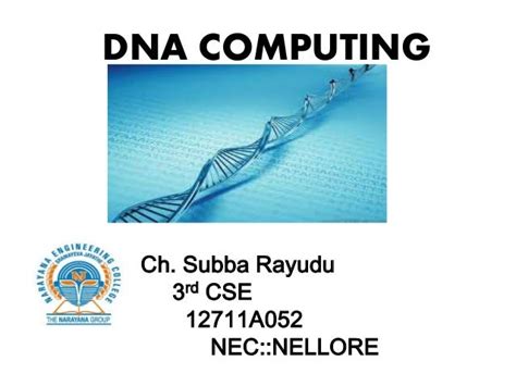 Dna computing