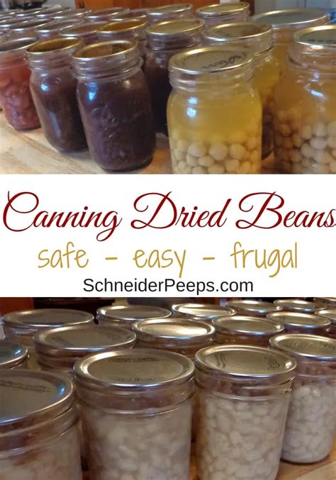 Canning Beans: How to can dry beans at home - Creative Simple Living