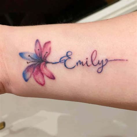 Top 65 Best Lily Tattoo Ideas [2021 Inspiration Guide]