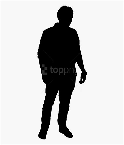 Standing People Silhouette Png , Free Transparent Clipart - ClipartKey