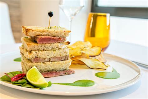 Tuna steak sandwich stock image. Image of tuna, lettuce - 55872889