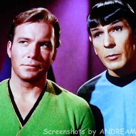 Kirk and Spock talk with Sta. Mgr. Lurry | Star trek tv, Star trek series, Star trek movies