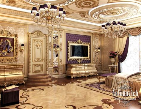 Master Bedroom For Luxury Royal Palaces – Classical Interior Design | Luxury bedroom master ...