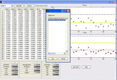 Request for analyzing the X-bar chart. | Download Scientific Diagram