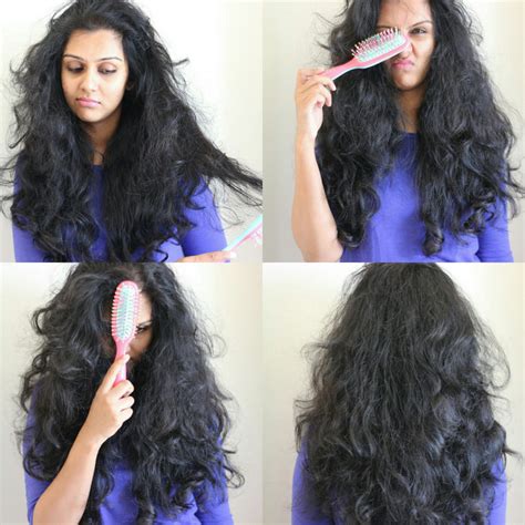 Why you shouldn't brush or comb curly hair