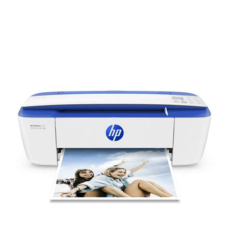 HP DeskJet 3755 All-in-One Printer in White and Dark Blue (Certified Refurbished) - Walmart.com ...