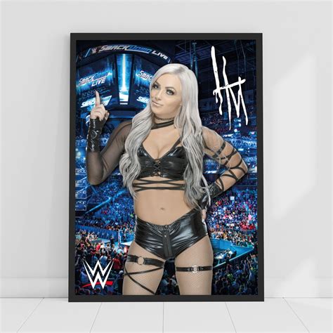 WWE Print Liv Morgan Crowd Poster Wrestling Wall Art - Etsy