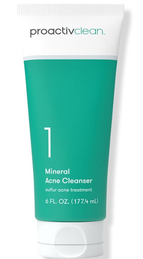 Full ingredients list Proactiv Clean Mineral Acne Cleanser