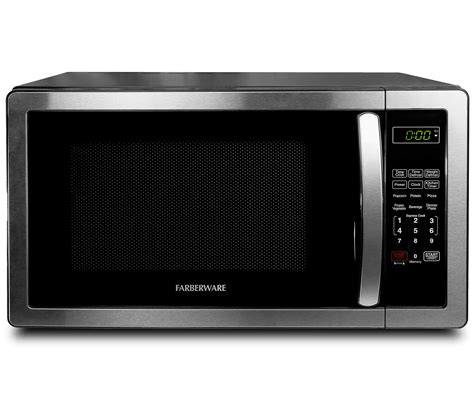 Farberware Countertop Microwave 1.1 Cu. Ft. 1000-Watt Compact Microwave Oven with LED lighting ...