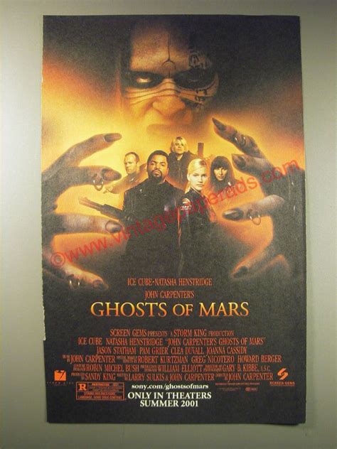 2001 Ghosts of Mars Movie Advertisement - Ice Cube . Natasha