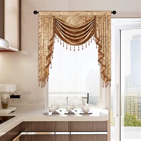 Amazon.com: ELKCA European Curtain Valances for Living Room Luxury ...