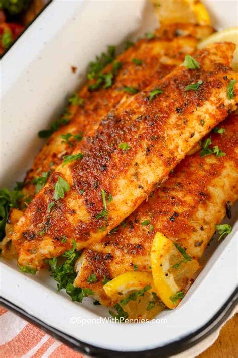 Baked Blackened Tilapia Recipes | Besto Blog