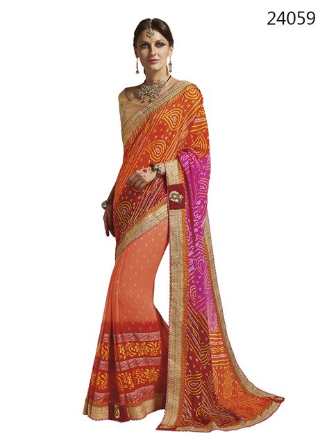 Shop Royal Bandhej Bandhani Saree Online | Rajasthani Saree @ArtistryC