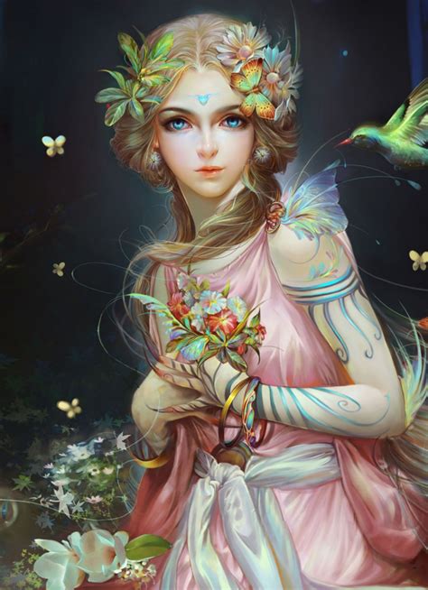 Download wallpaper 840x1160 gorgeous, fairy, fantasy, outdoor, art ...