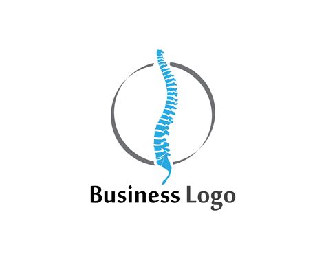 Spine diagnostics symbol logo template vector illustration design ...