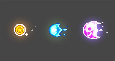 Fireball Pixel Art Gif