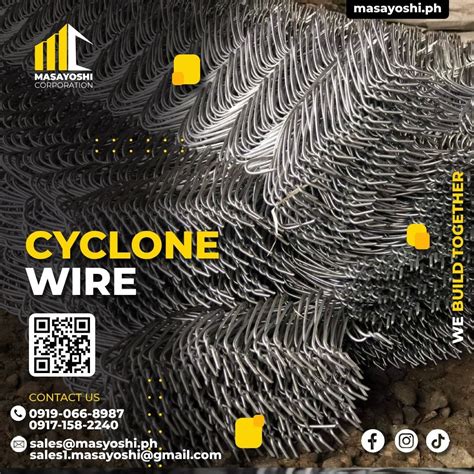 Cyclone Wire | Fencing Equipment | Wire Fence, Commercial & Industrial, Construction Tools ...