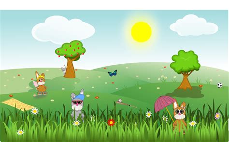 Summer green clipart - Clipground