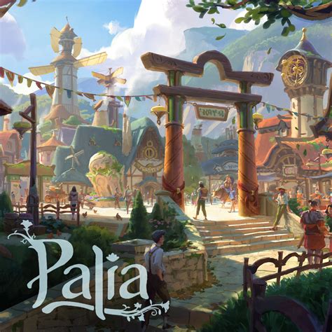 ArtStation - Palia village center